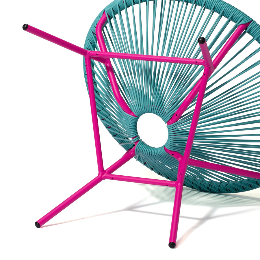 Francfranc(フランフラン) ロータス パーソナルチェア ターコイズ