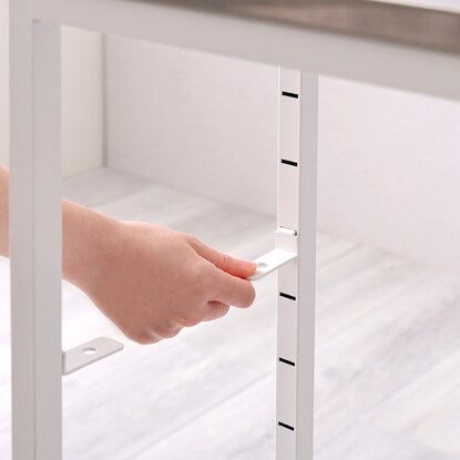 ニトリ ステンレススチール天板 キッチンカウンター（WH） - MIRUMU