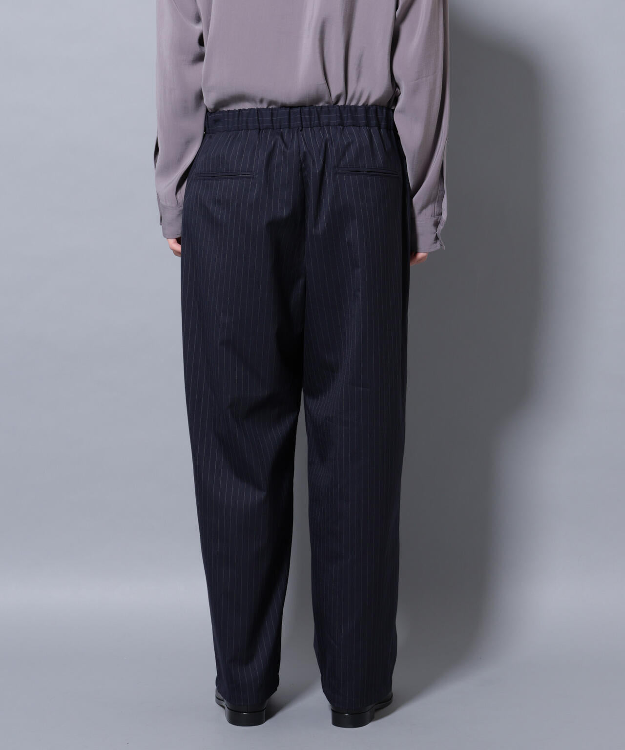 大人のワイドパンツ」TWソロテックスワイドイージースラックス | NANO