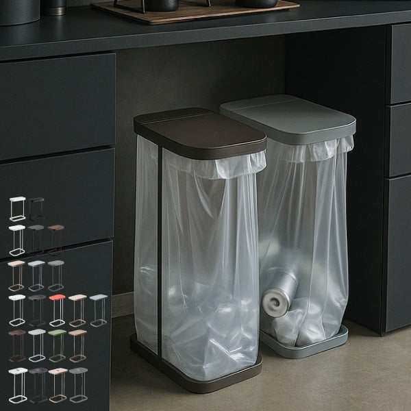 山崎実業 目隠し分別ダストワゴン トスカ 3分別 tosca | インテリア