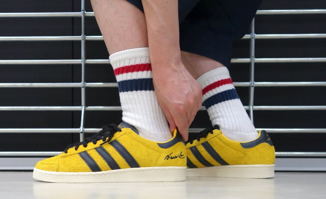 奇跡のコラボスニーカー」アディダス アブドゥル ジャバー“ブルース