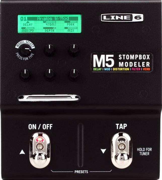 Line6 M5 Stompbox - Pedal on ModularGrid