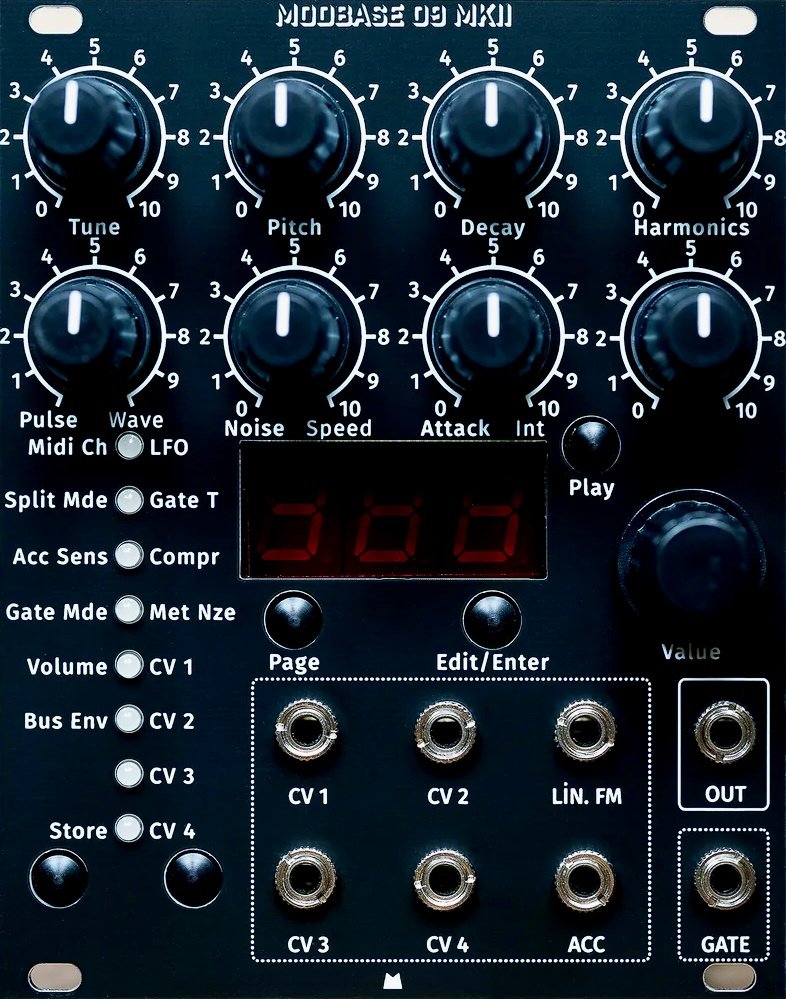 Jomox ModBase 09 Mk II - Eurorack Module on ModularGrid