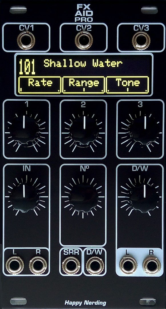 Happy Nerding FX AID Pro_black - Eurorack Module on ModularGrid