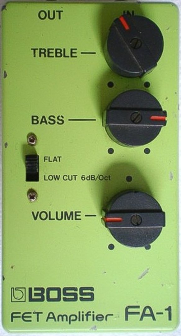 Boss FA-1 - Pedal on ModularGrid