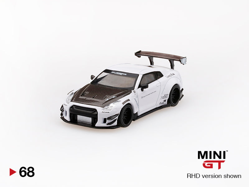 68 - LB☆WORKS Nissan GT-R (R35) White – Modelmatic