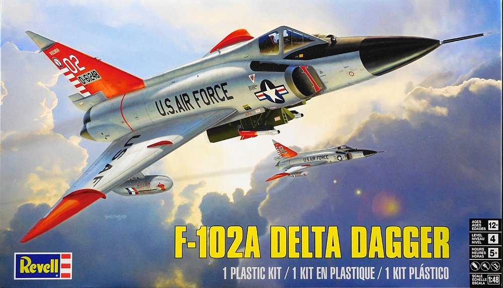 Revell 1/48 F-102A Delta Dagger | Model Kits Review