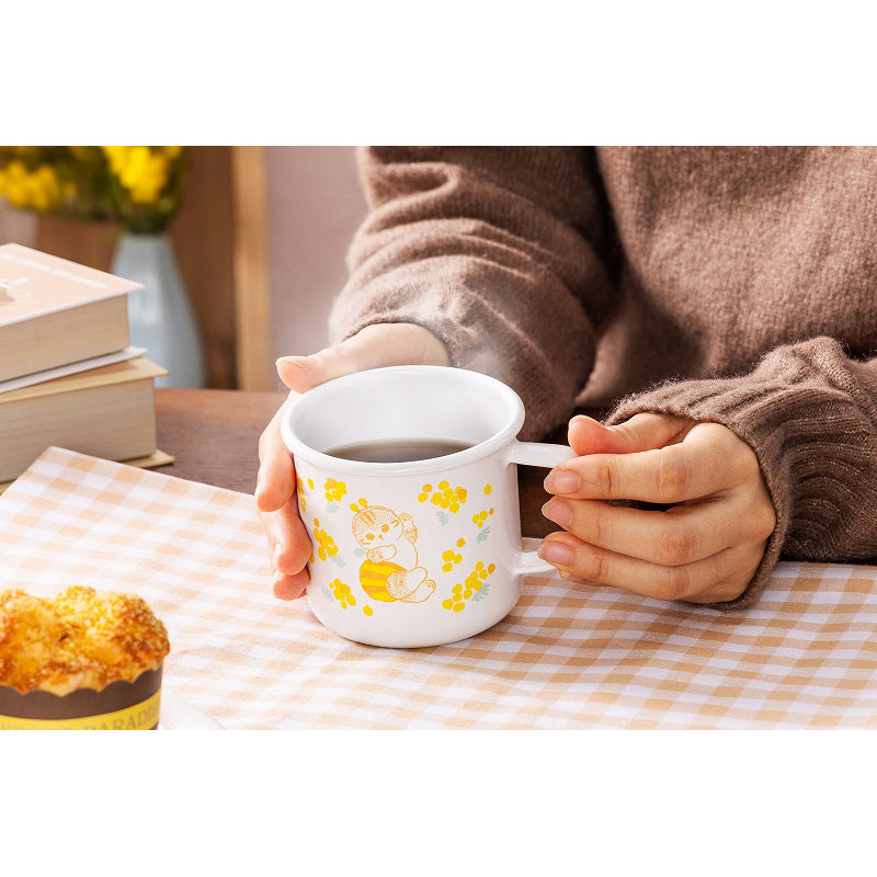 mofusand ホーローマグカップ(ミモザ) | mofusandもふもふマーケット