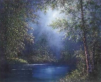 インテリアの絵画をシルクスクリーンの版画で制作したスイベル