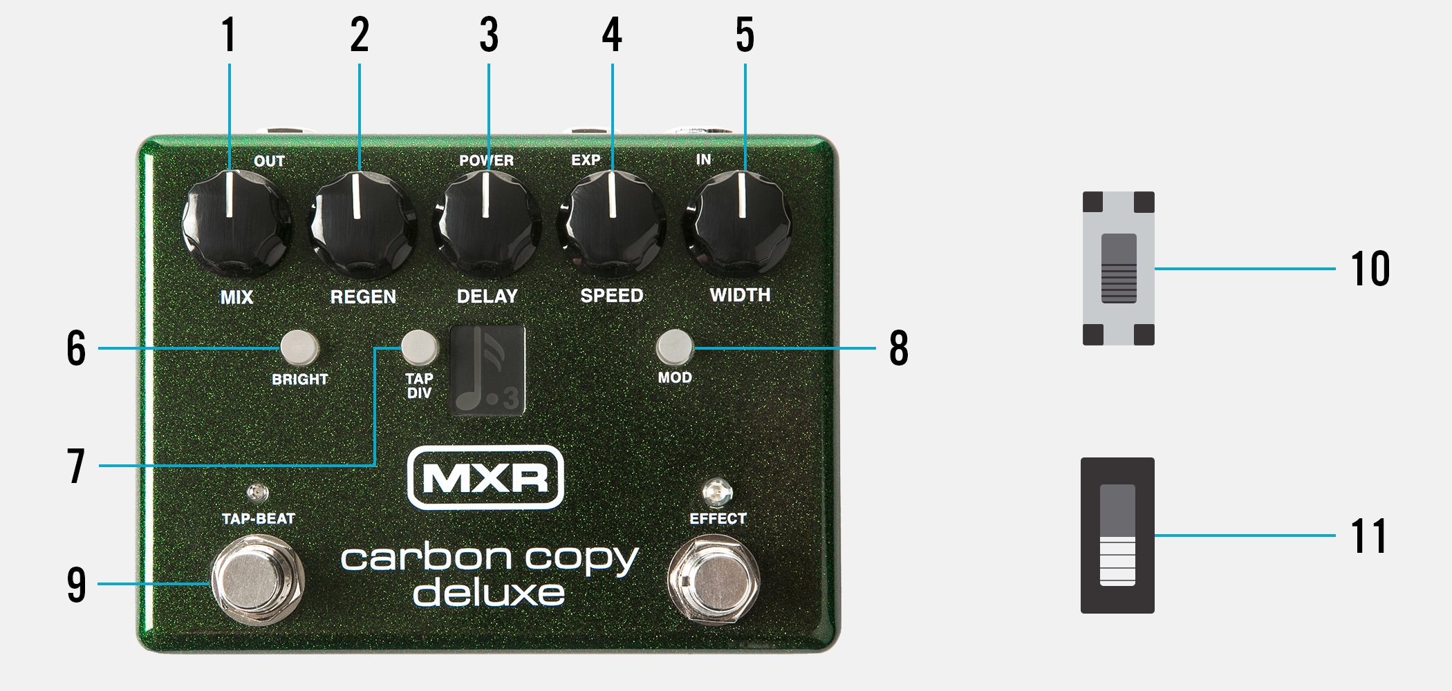 MXR® | CARBON COPY® DELUXE ANALOG DELAY | M292 | モリダイラ楽器