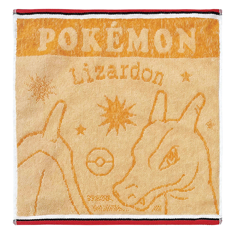 ウォッシュタオル ポケモン N4587 リザードン 34×35cm ｜ ミスター