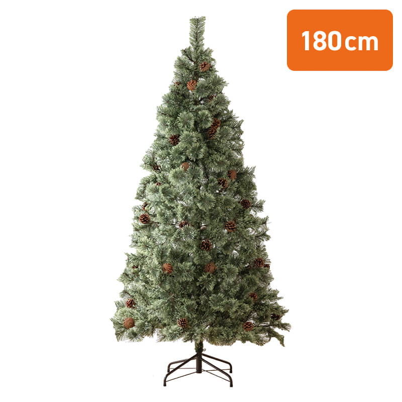 クラフト クリスマスデコレーション ミックスコーン 松ぼっくり 3点