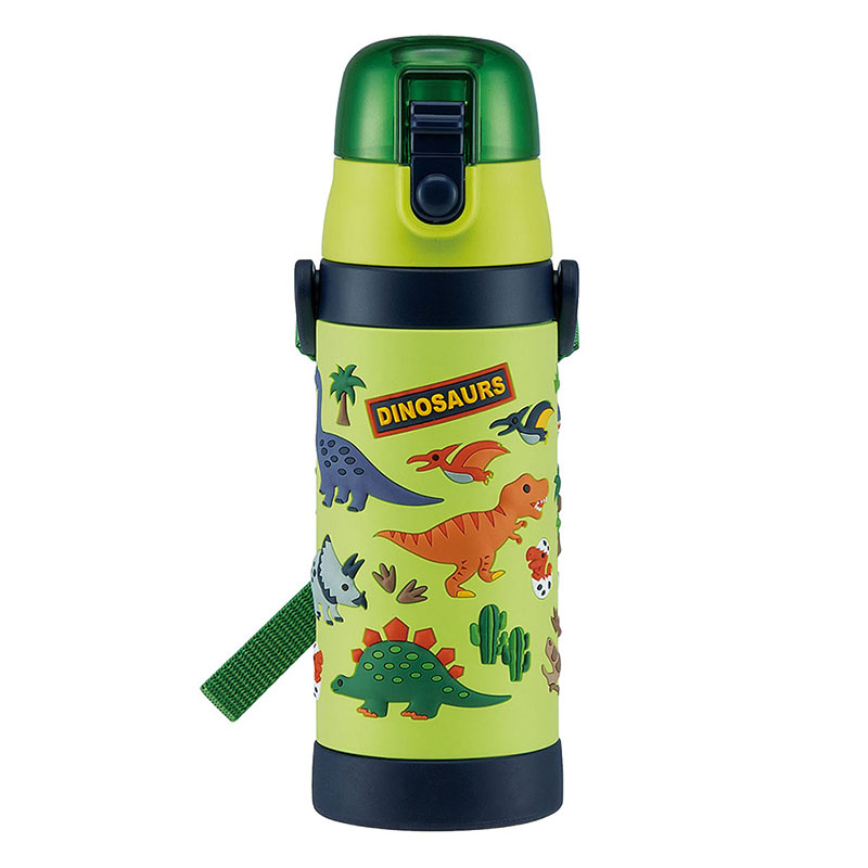 水筒 3Dダイレクトボトル ディノザウルス 480ml ｜ ミスターマックス