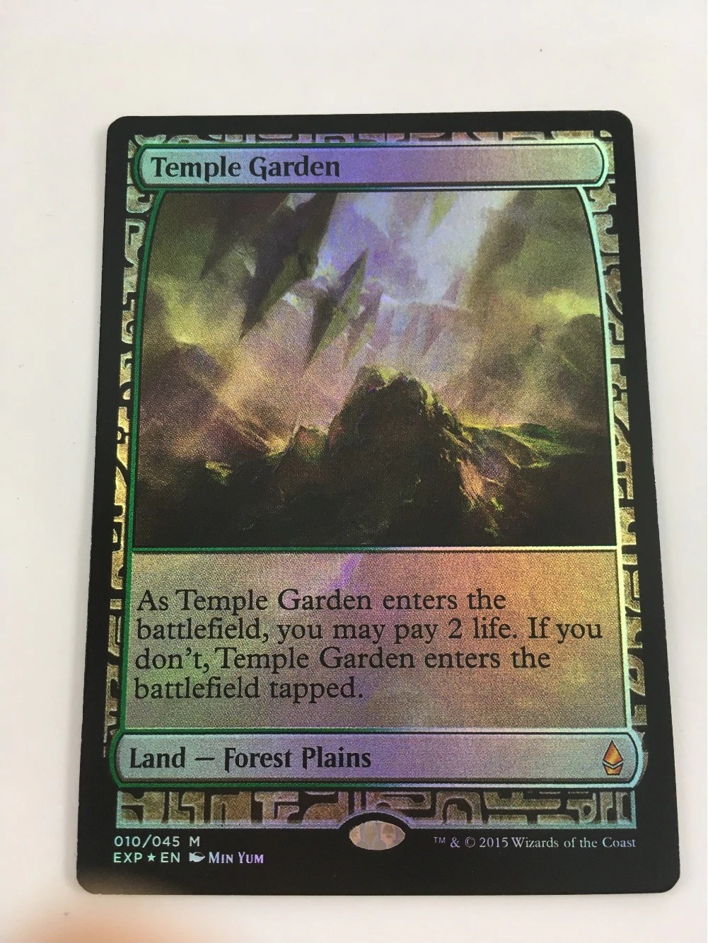 Foil Temple Garden - MtgProxy