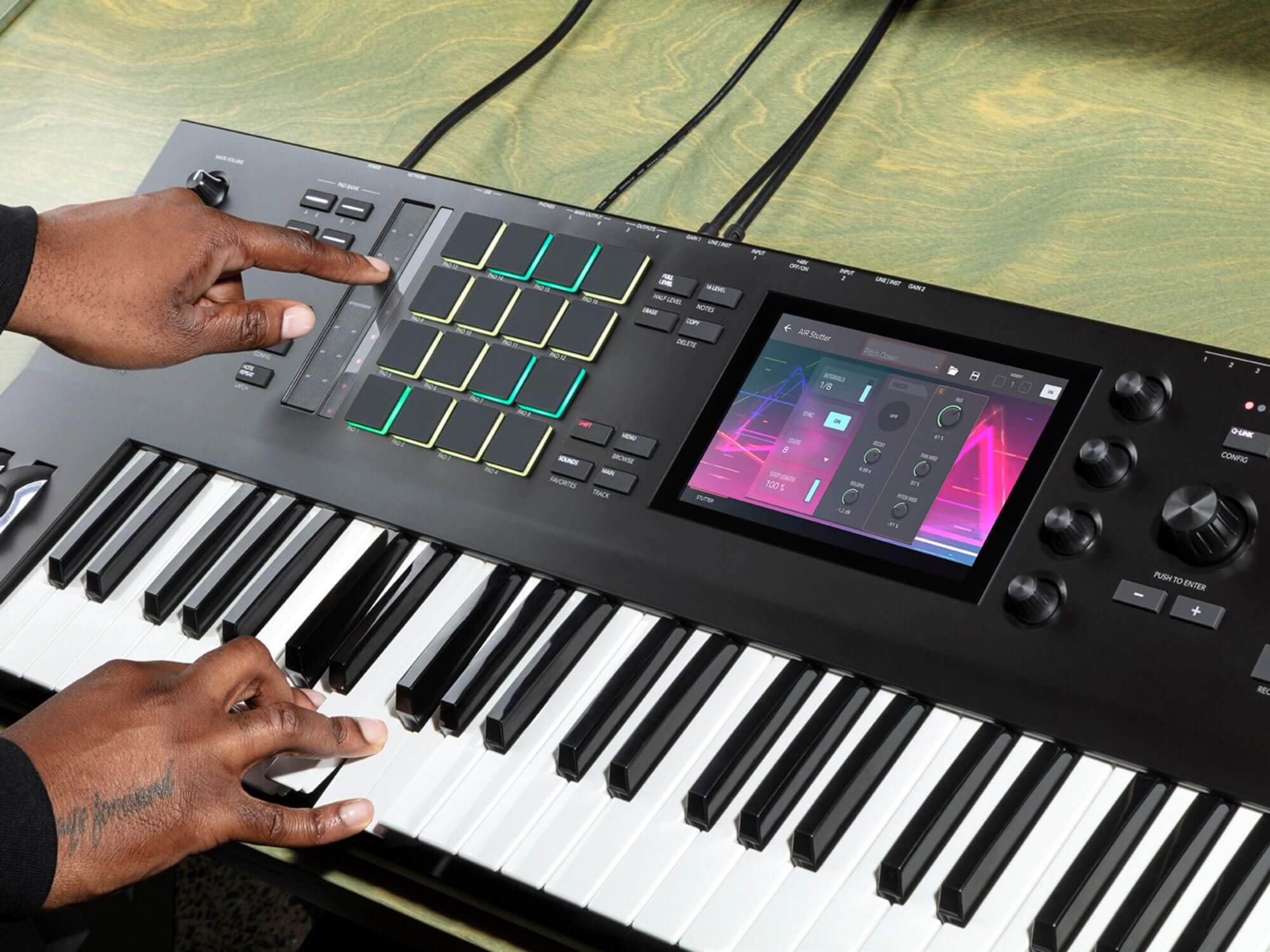 Akai's new MPC Key 61 packs 25 plug-in instruments alongside the