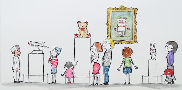 マルサンプラモデル復刻版 電動歩行ウルトラマン の展示中 || Museum