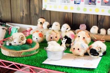 羊の羊（よう）ちゃんの羊毛マスコット誕生！販売中！