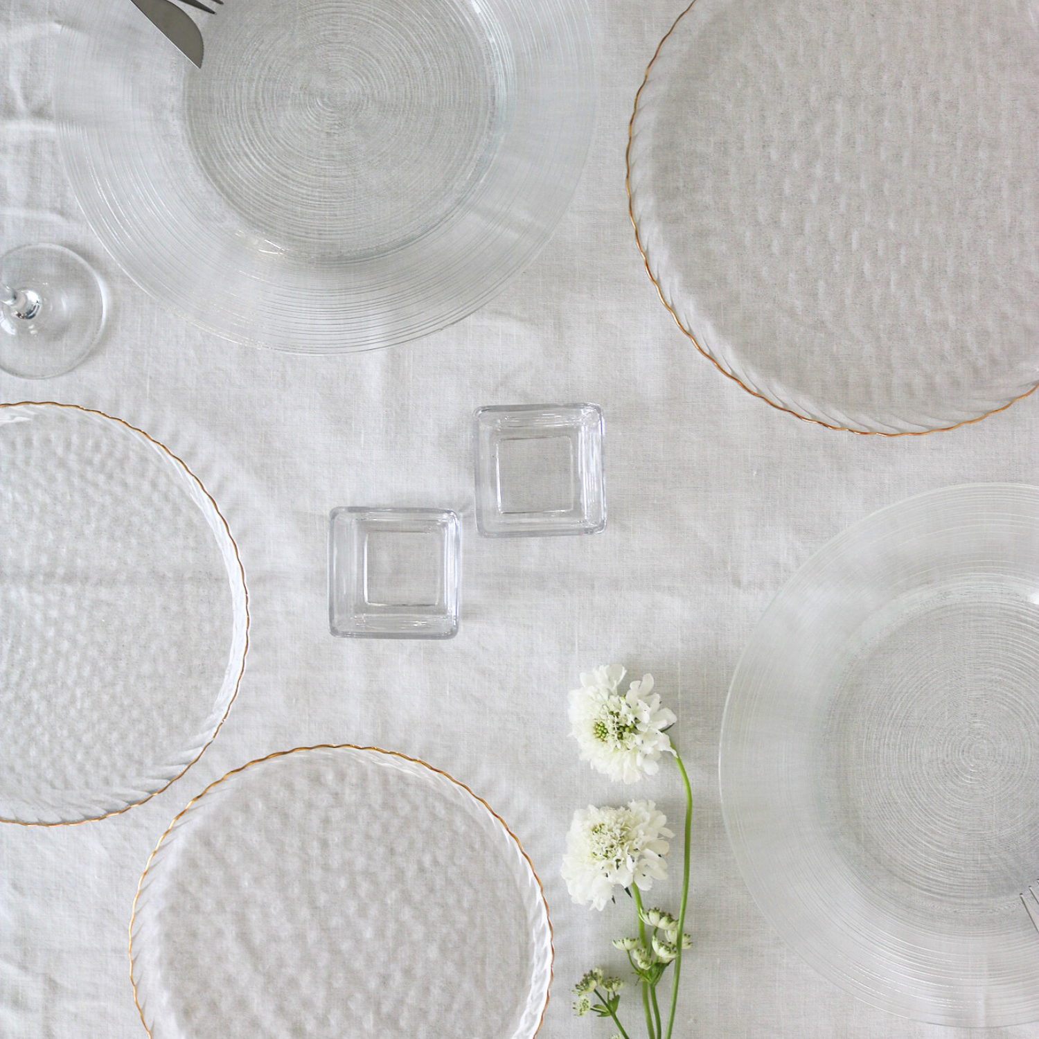 ガラスプレート｜スモーク – 美濃焼のおしゃれな和モダン食器通販 my noon