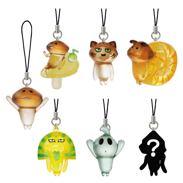 なめこ んふんふクリアストラップ｜なめこぱらだいす☆なめこ公式