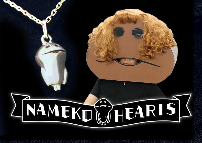 インタビュー】ダンボール・ナメークが語る「なめこシルバーネックレス