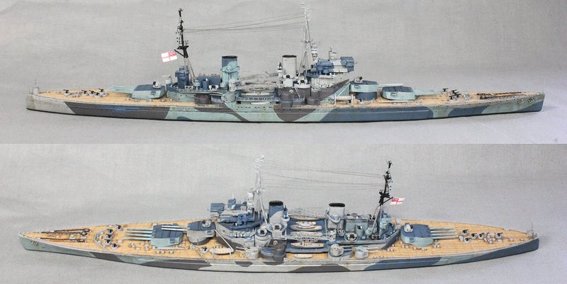 1/700 イギリス海軍戦艦 キング・ジョージ5世 キング・ジョージ