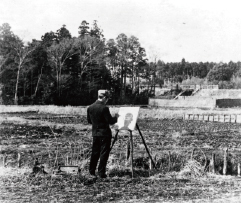 日本洋画壇の重鎮・文化勲章受章者の中川一政画伯 | 真鶴町立 中川一政