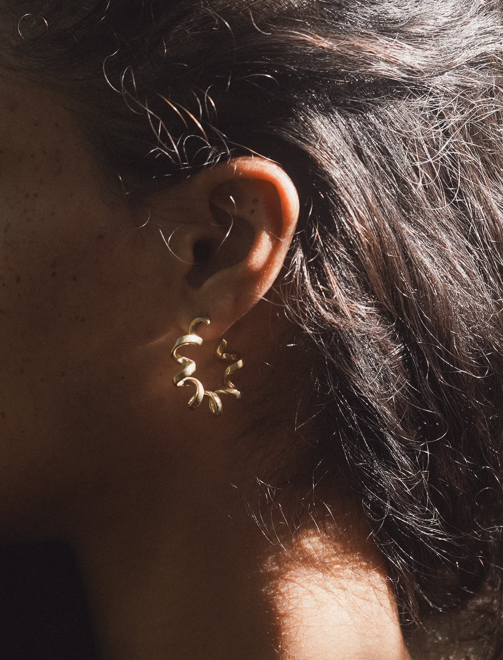 Landline Hoops – Natalie Joy Jewelry