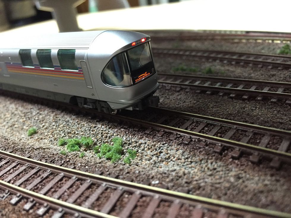 KATO E26系 カシオペア 12両セット 入線です。10-1336 | NGaugeJP