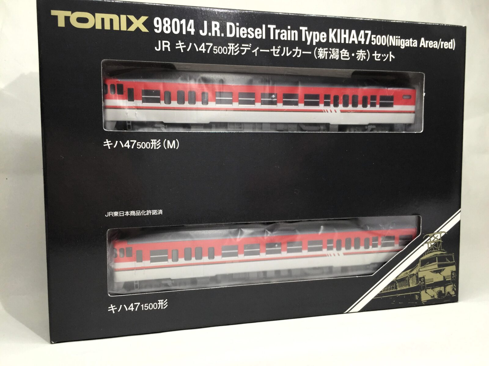 キハ47 新潟色・赤セット 入線です。TOMIX 98014 | NGaugeJP - 横濱