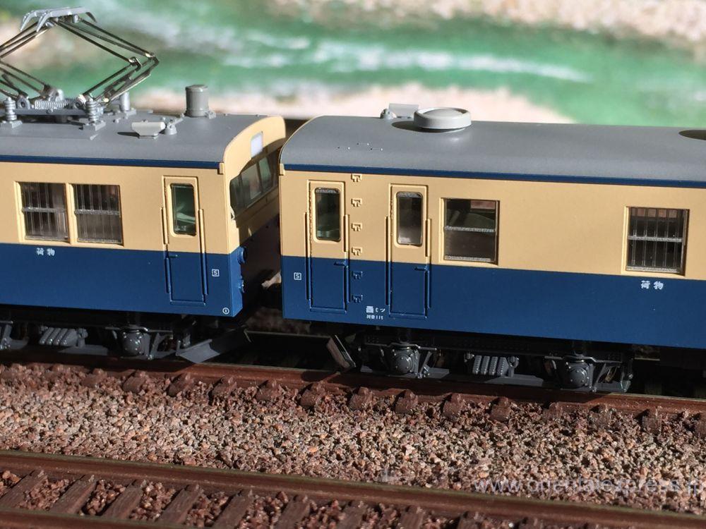 急行「アルプス」用 事業用車 入線です。 KATO 10-1390 | NGaugeJP