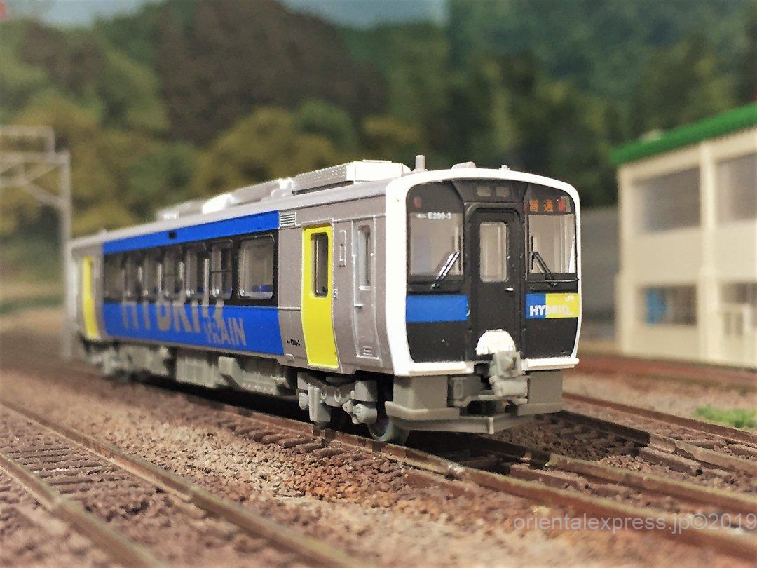 キハE200系が入線しました。トミーテック 鉄道コレクション第28弾