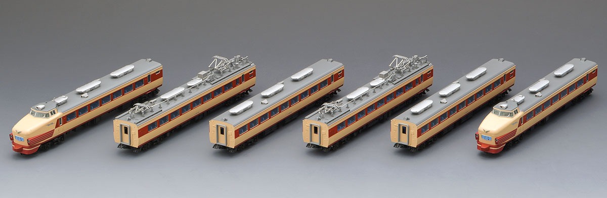 485系特急電車(ひたち)基本セット 品番：98825 鉄道模型 TOMIX