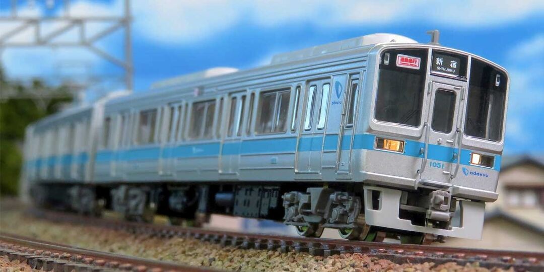 GM 小田急1000形（車番選択式・ブランドマーク付き）基本4両編成セット