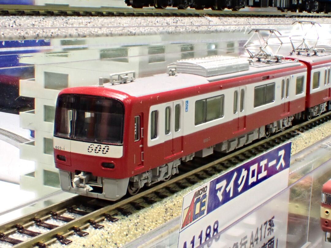 MA 京急600形603F SRアンテナ付 8両セット 品番：A6723 MICROACE