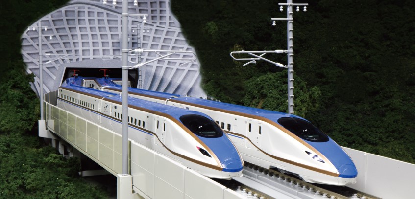 KATO スターターセット E7系 北陸新幹線 「かがやき」 品番：10-006