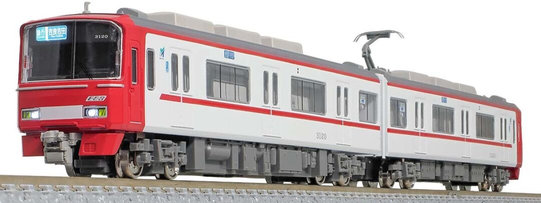GM 名鉄3100系3次車（新塗装・3120編成）基本2両編成セット 品番