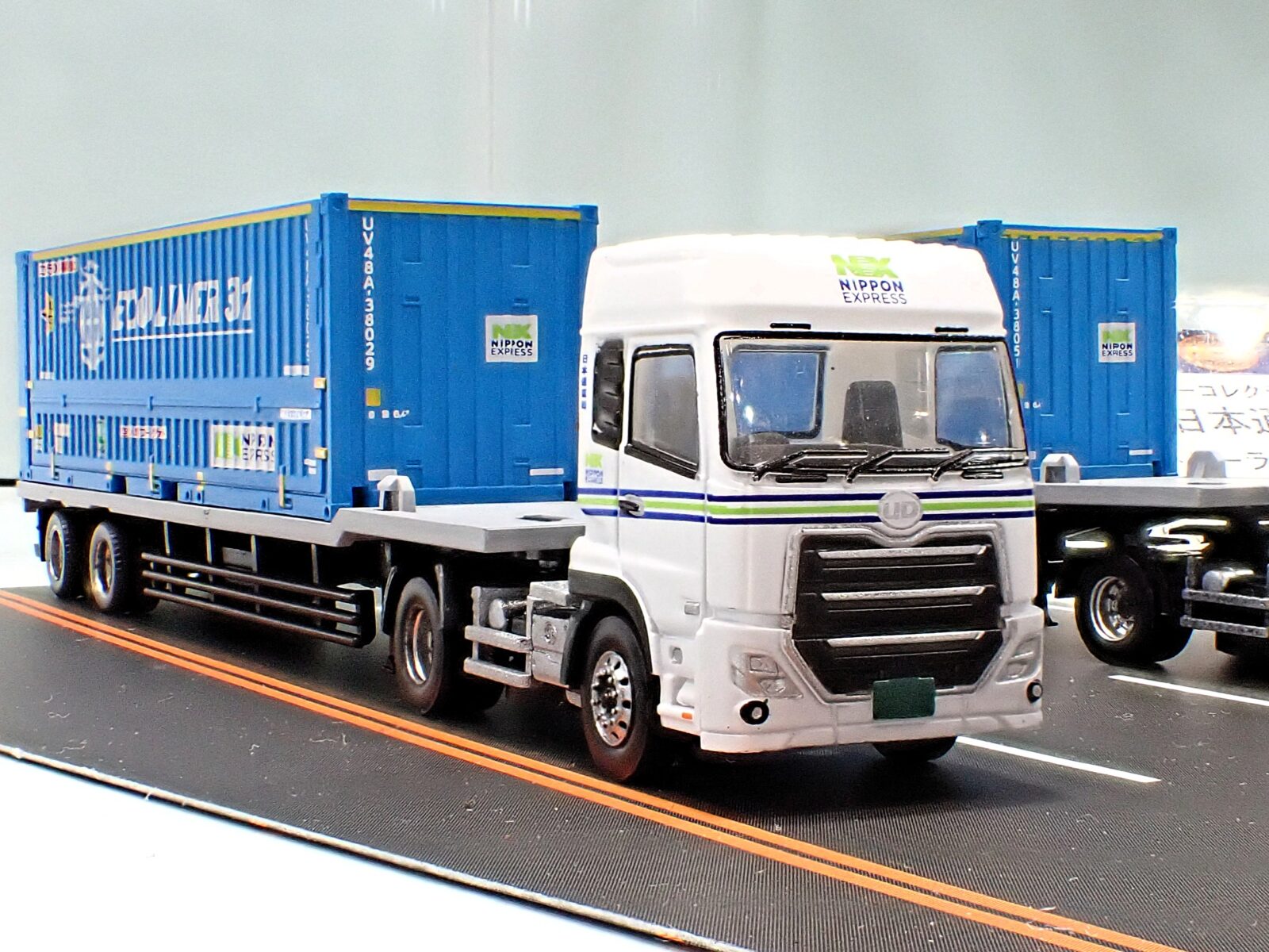 ザ・トレーラーコレクション NX 日本通運 31ftコンテナトレーラー 2台