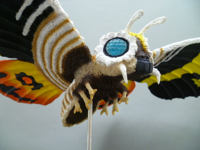 YAMAKAWA造型部「モスラ対ゴジラ」成虫モスラ1964 – ねこだましの工房