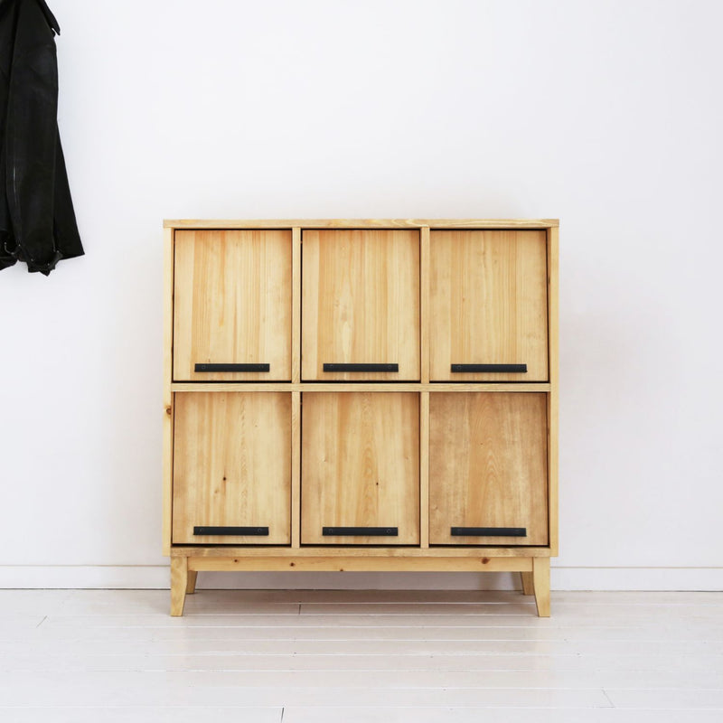 マガジンラック マガジンスタンド 雑誌収納 天然無垢材 幅94cm 無垢