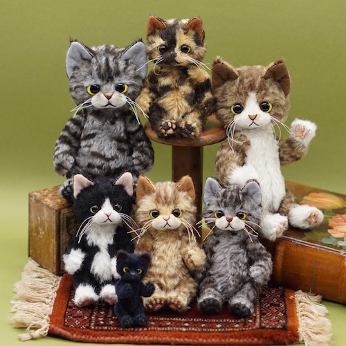 ネコベア ☆ ネコのテディベア | ネコのテディベア