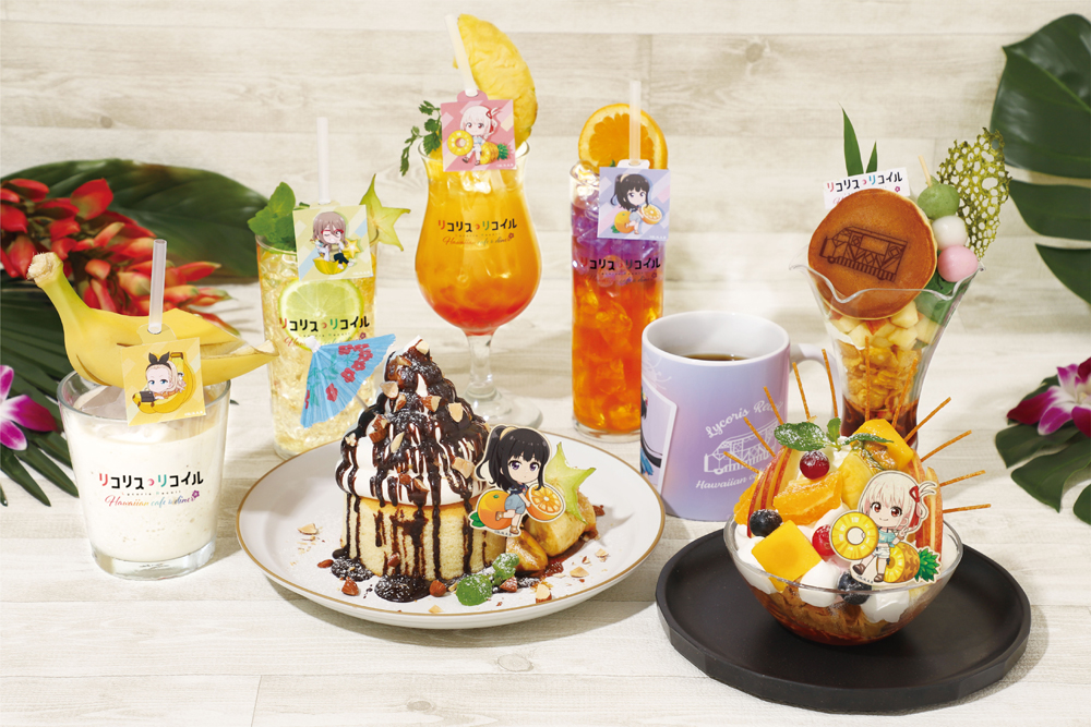 TVアニメ『リコリス・リコイル』のコラボカフェが、渋谷・心斎橋