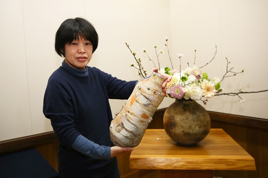 笠間のスカーレット つくばで堤綾子さん回顧展