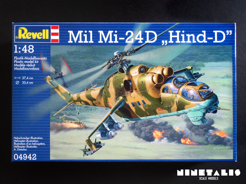 Revell 1/48 Mi-24D Hind-D – Ninetalis