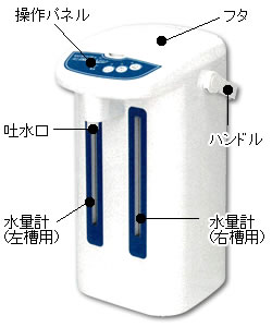 強酸性電解水生成器アルトロンネオAL-741｜アルテック