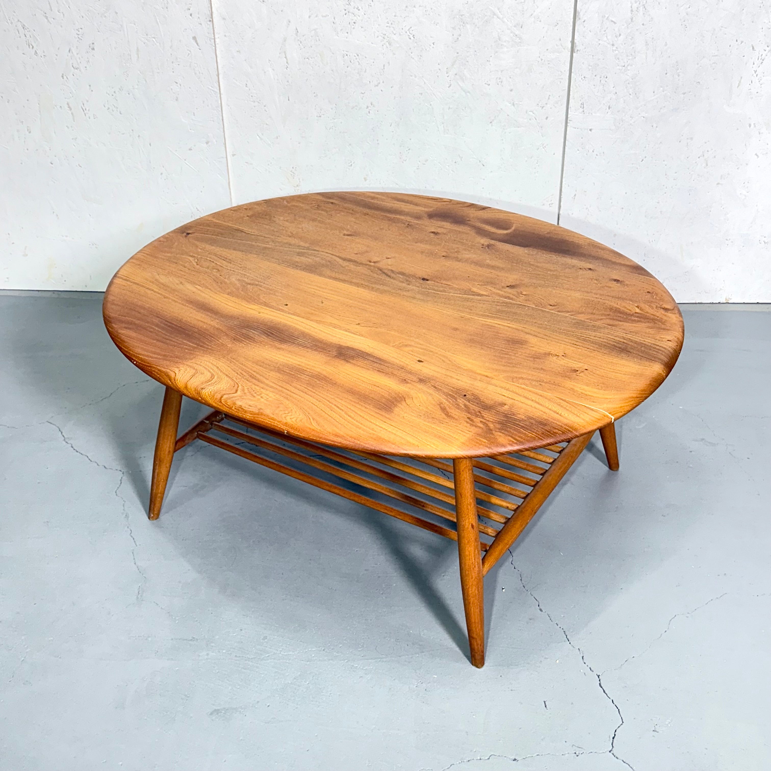 ERCOL(アーコール) Round Coffee Table / ラウンドコーヒーテーブル