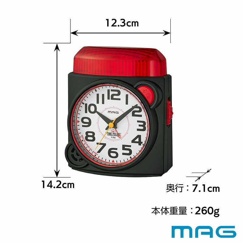 大音量目覚まし時計 タイムポリス