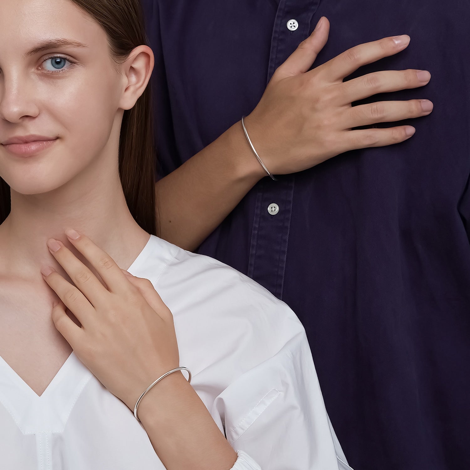 シルバーバングル（M）｜ブレスレット｜ノジェス 公式オンラインストア