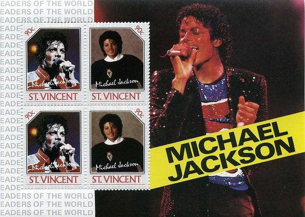 マイケルジャクソン 切手3シートセット – 野崎コイン