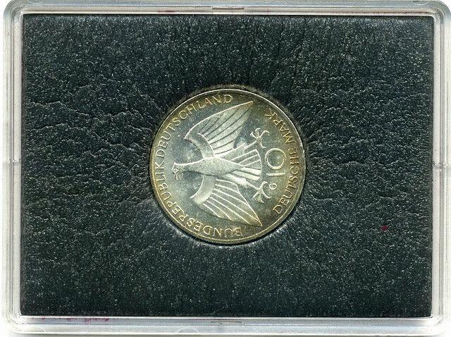 ドイツ ミュンヘンオリンピック 10マルク銀貨 2次 – 野崎コイン