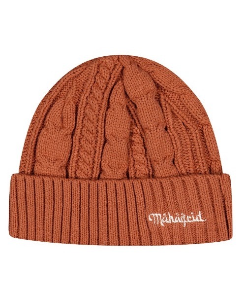 mahagrid/マハグリッド』CABLE PIGMENT BEANIE/ケーブルピグメント